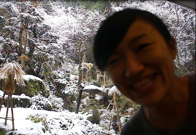 Youtubeにアップして観ました、新潟今の雪2013.12.12　湯本館若女将永松祥子がお伝えします！