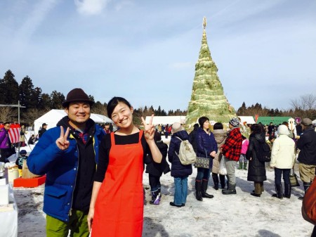 阿賀野市のスター幹さんと