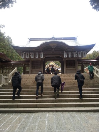 弥彦神社に初詣