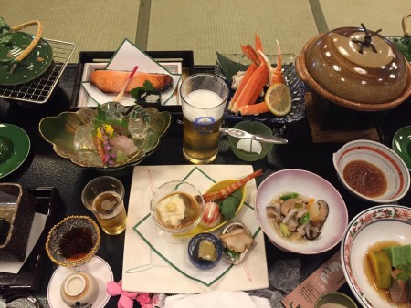湯本舘の料理