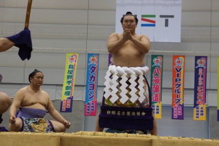 平成26年夏巡業・大相撲新潟場所　横綱・白鵬