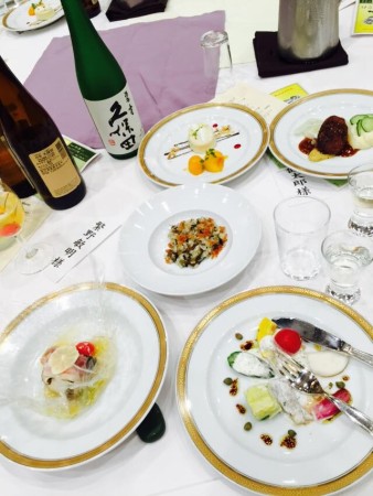 久保田を楽しむ会でのイタリア軒の絶品お料理