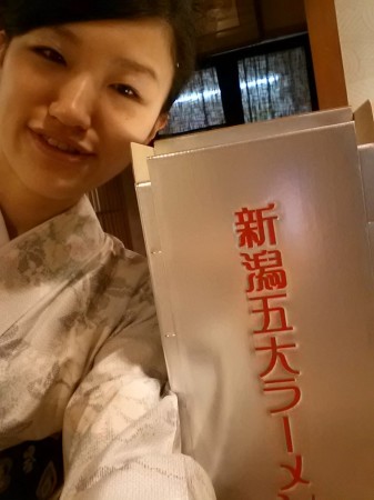 新潟5大ラーメンおかもちパッケージ入り 新潟ラーメン王国