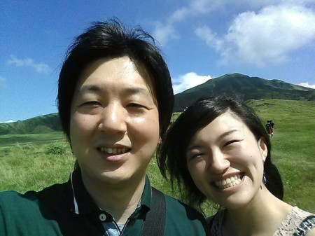 今板温泉 湯本舘の若女将&若旦那のツーショット!